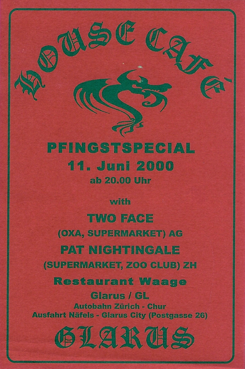 Pfingstspecial | House Café Glarus