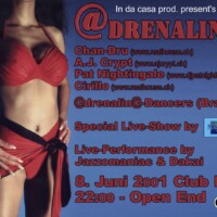 Adrenalina mit Dj Pat Nightingale | Next Club Wallisellen (ZH) > Samstag 08.06.2001