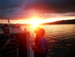 Sunset Boat mit Pat Nightingale | Zürichsee > Samstag 10.07.2004
