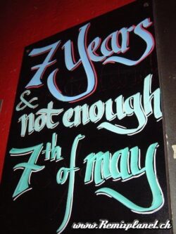 7 YEAR`S 4 AKT mit Pat Nightingale | 4 Akt (ZH) > Freitag 07.05.2004 7 YEAR`S 4 AKT mit Pat Nightingale | 4 Akt (ZH) > Freitag 07.05.2004