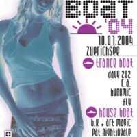 Sunset Boat mit Pat Nightingale | Zürichsee
> Samstag 10.07.2004 Sunset Boat mit Pat Nightingale | Zürichsee > Samstag 10.07.2004