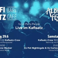 Albani Fest mit DJ Pat Nightingale | Kafisatz Winterthur (ZH) > Samstag 30.06.2018 | Albani Fest 2018 Albani Fest mit DJ Pat Nightingale | Kafisatz Winterthur (ZH) > Samstag 30.06.2018 | Albani Fest 2018